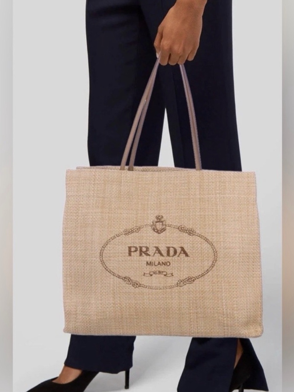 PRADA beach tote - Picture 9 of 10